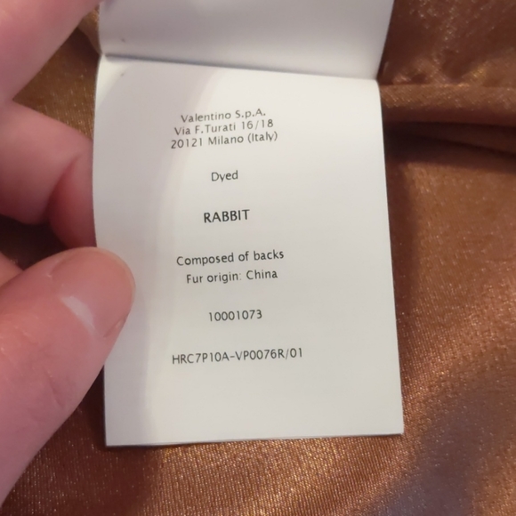 🆕 VALENTINO 100% Rabbit Fur Leopard Print Coat - Picture 12 of 15